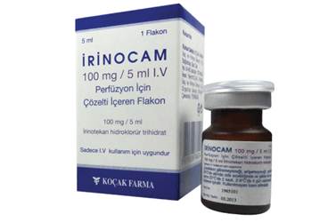IRINOCAM 100 MG/5 ML IV PERFUZYON ICIN COZELTI ICEREN FLAKON